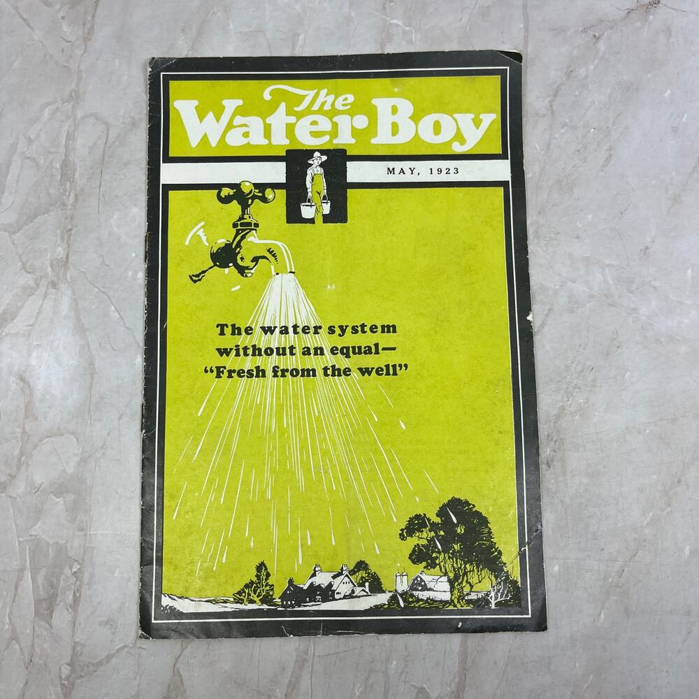 Milwaukee Air Power Pump Co Newsletter The WaterBoy May 1923 L3-5